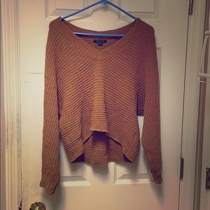 American Eagle crop sweater